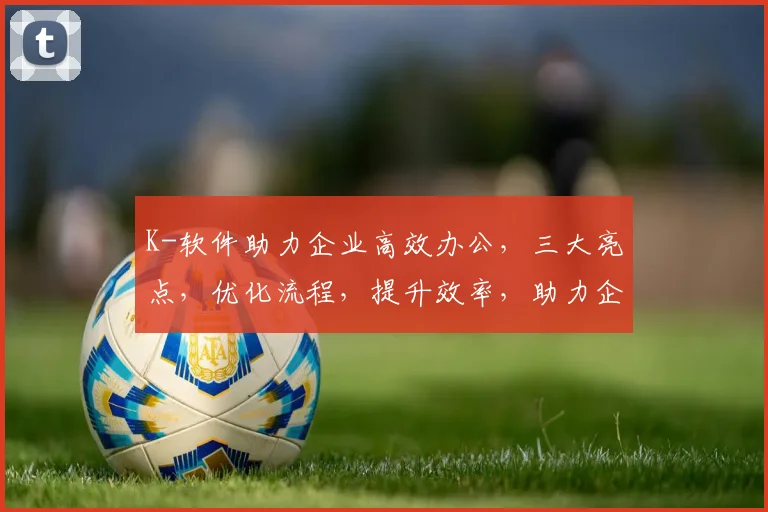 K-软件助力企业高效办公，三大亮点，优化流程，提升效率，助力企业腾飞